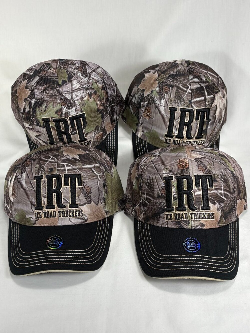 4 new East Eddie IRT Ice Road Trucker base ball hats